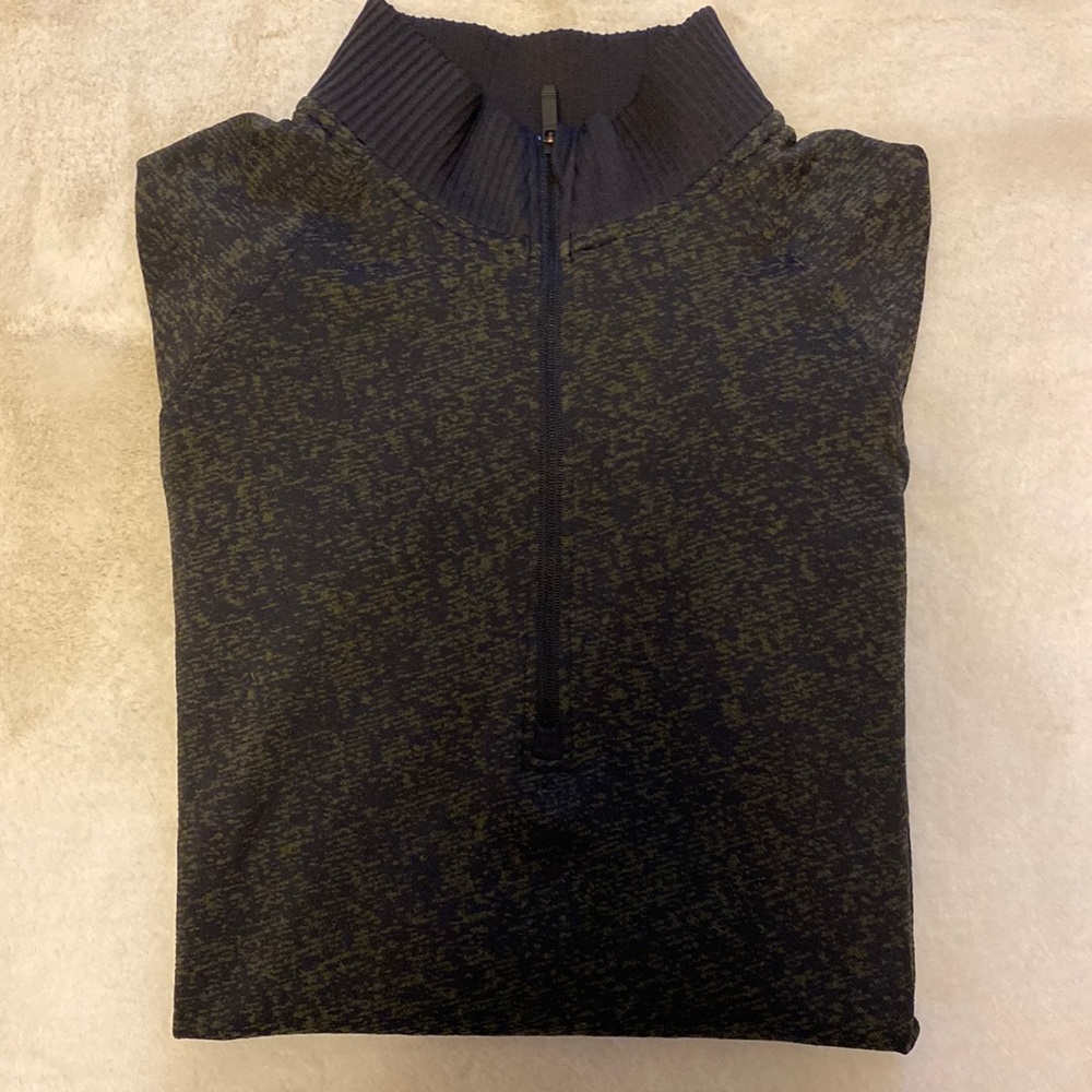 Lululemon Speckled Running Quarter Zip